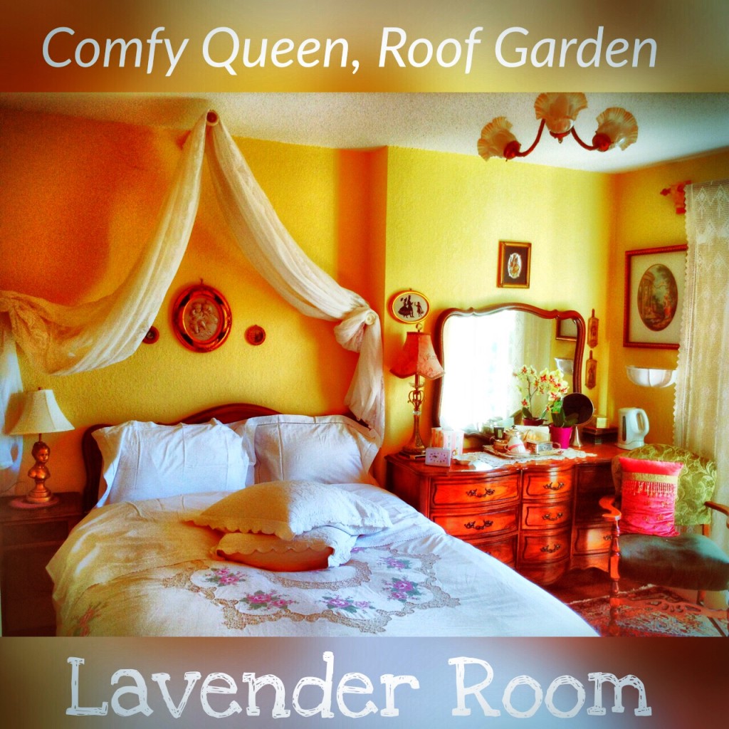 Lavender Room at the Gingerbread Cottage Victoria BC Bed Breakfast Downtown