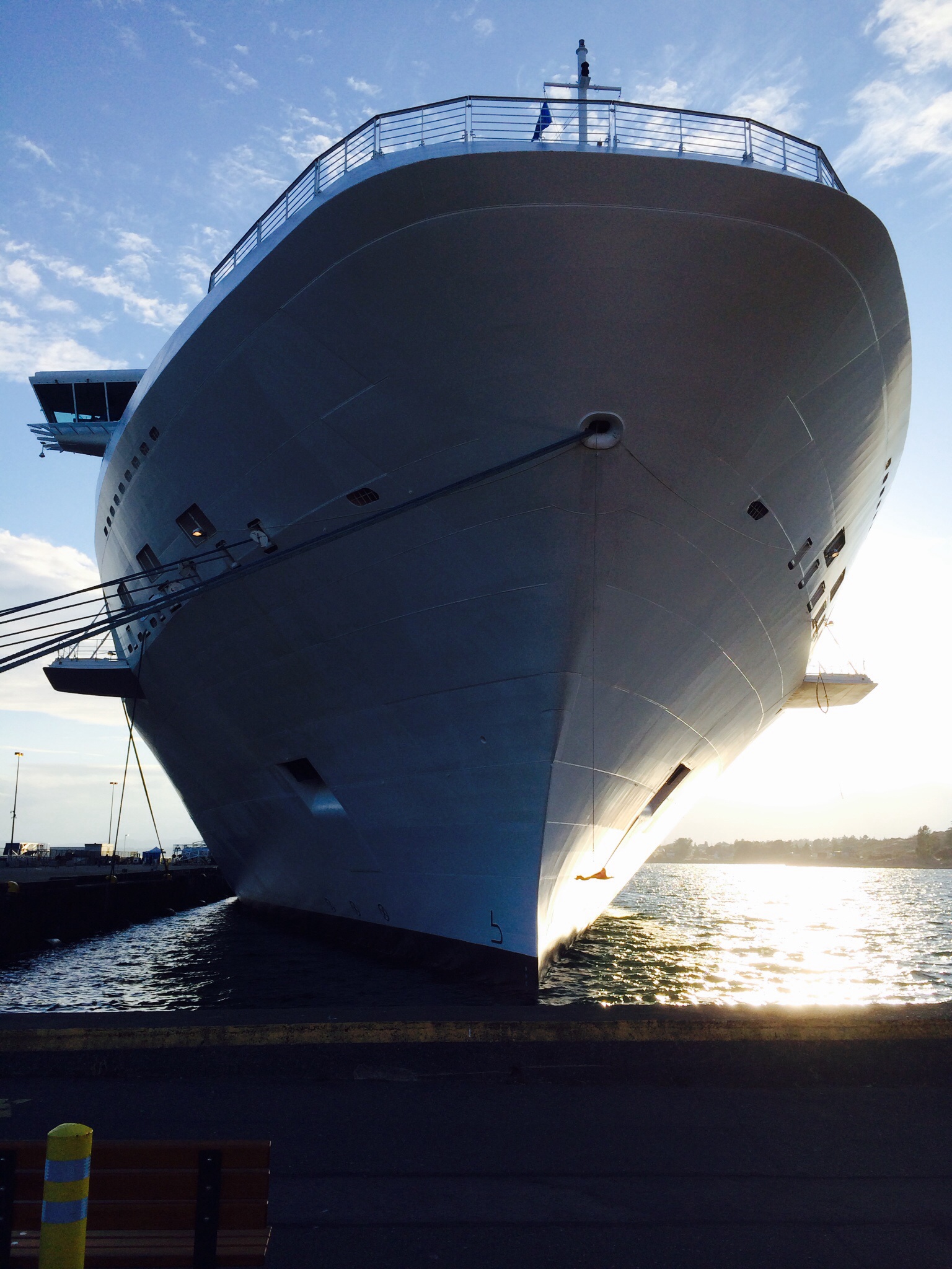 Bow of Celebrity Solstice