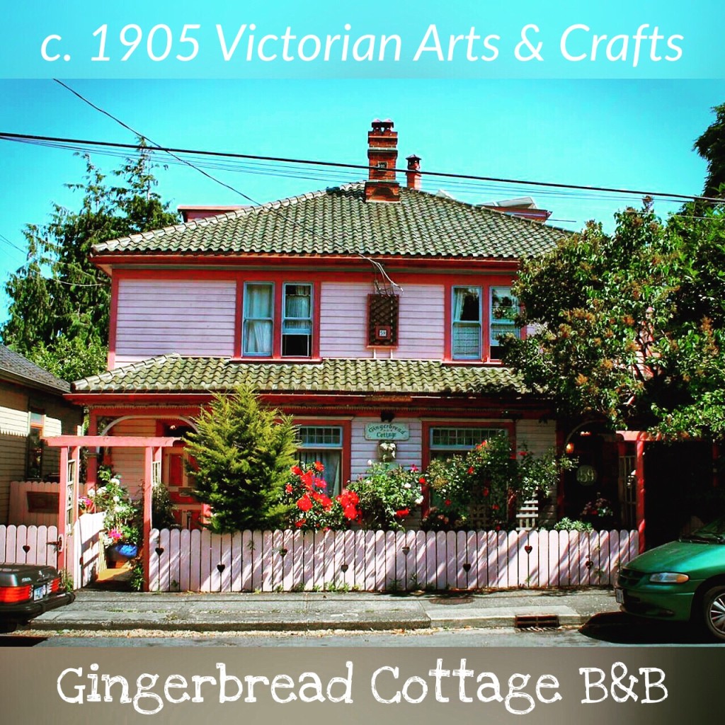 Gingerbread Cottage Victoria BC British Columbia Canada