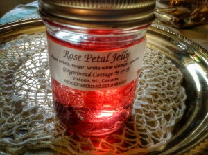 Victorian Era Healthy Recipes - Rose Petal Jelly