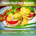 Tomato Basil Eggs Benedict